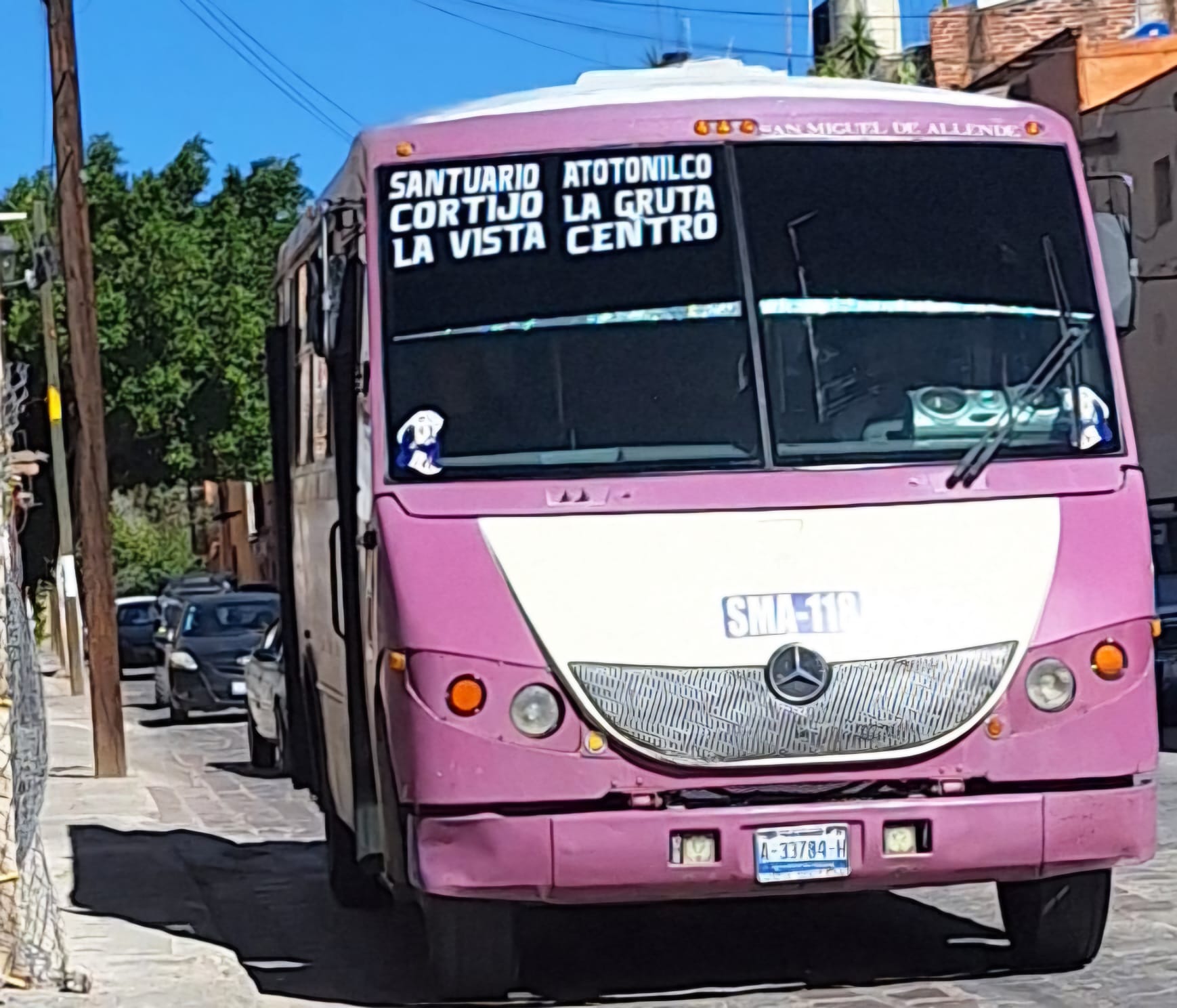 No 7 Bus to Atotonilco